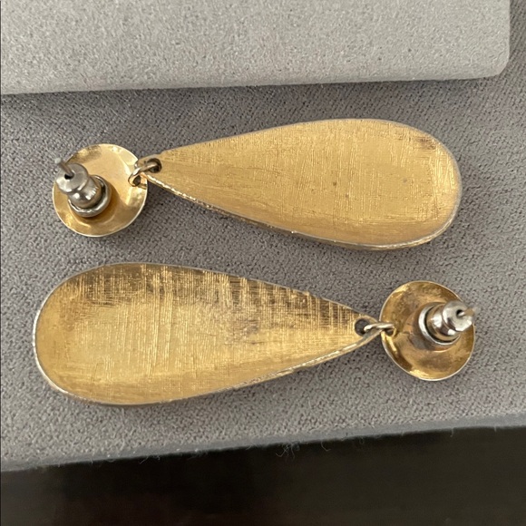 Abstract Dangle Earrings - Picture 4 of 4